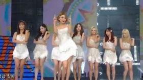 少女时代gee现场版视频,少女时代燃情舞台,青春活力再现