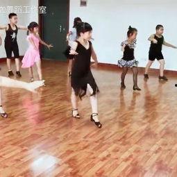 少儿拉丁舞恰恰视频,活力四射的青春律动